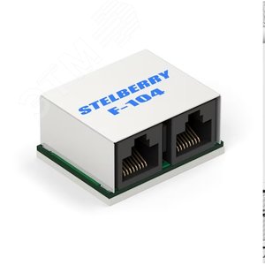 Разветвитель на 4 разъёма для систем громкого     оповещения Stelberry F-104