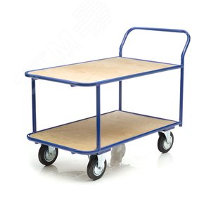 Тележка платформенная , 2-х ярусная, 500х800мм