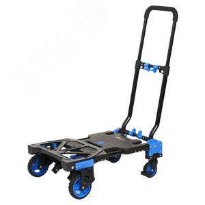 Тележка трансформер складная, грузоподъемность 68/136кг