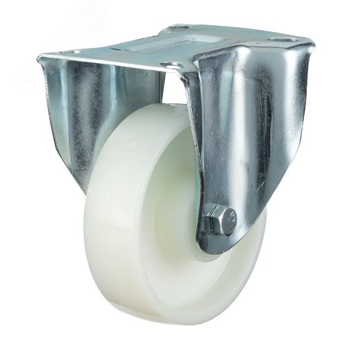 Колесо неповоротное, d=100мм, полиамид, подшипник скольжения, г/п=200кг