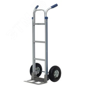 Тележка ручная алюминий, грузоподъемность 200кг, две ручки