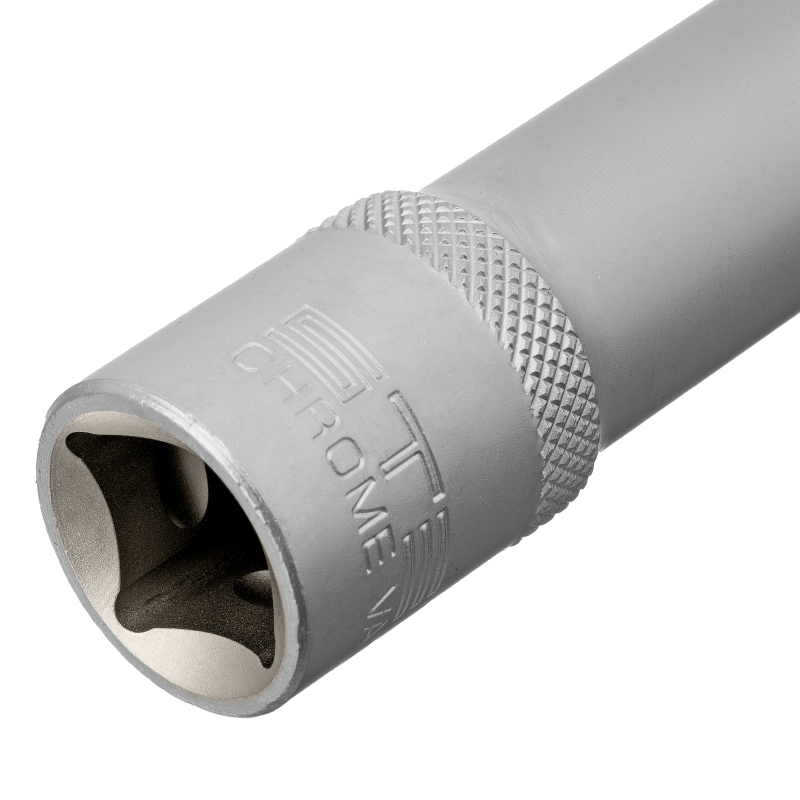 Головка торцевая удлиненная, 13 мм, шестигранная, CrV, под квадрат 1/2 Stels