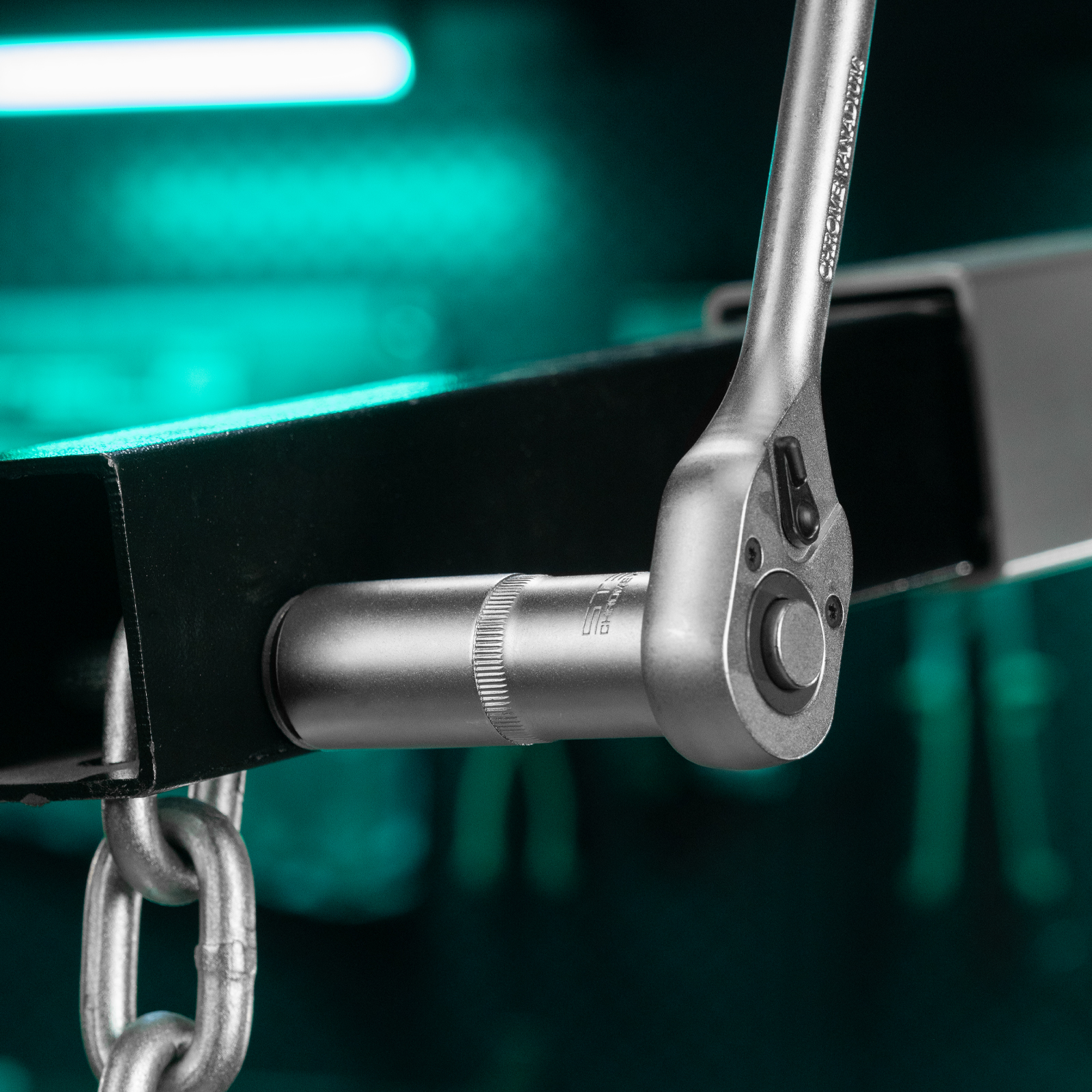 Головка торцевая удлиненная, 22 мм, шестигранная, CrV, под квадрат 1/2 Stels