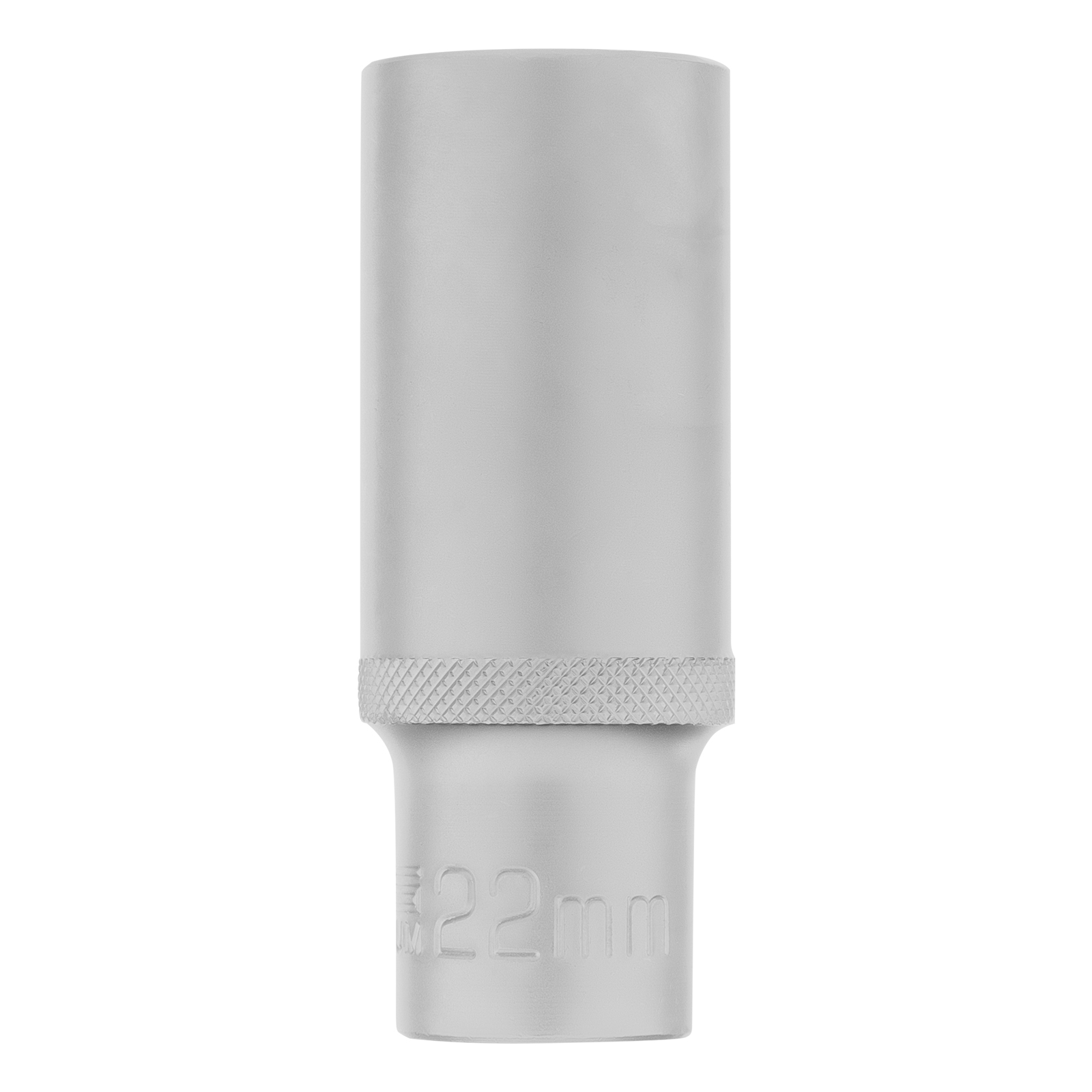 Головка торцевая удлиненная, 22 мм, шестигранная, CrV, под квадрат 1/2 Stels