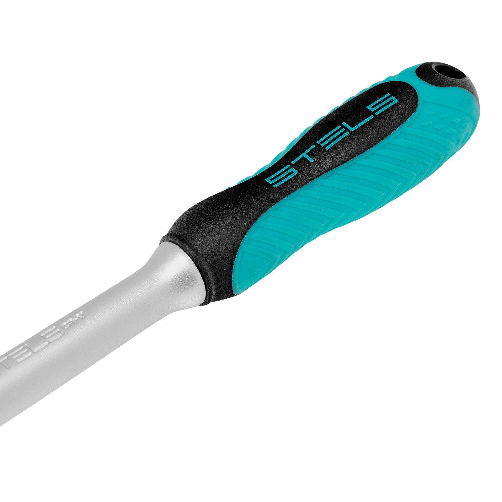 Ключ-трещотка шарнирный 3/8", СrV, 72 зуба, с быстрым сбросом, матовый хром Stels