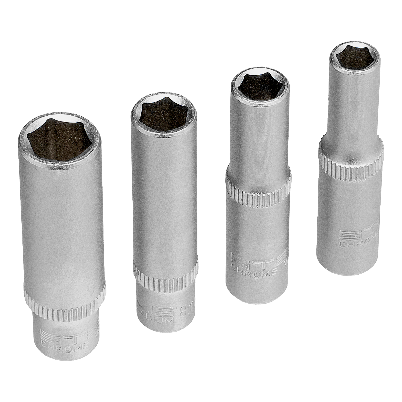 Набор инструментов, 1/4", CrV, пластиковый кейс 57 предметов Stels