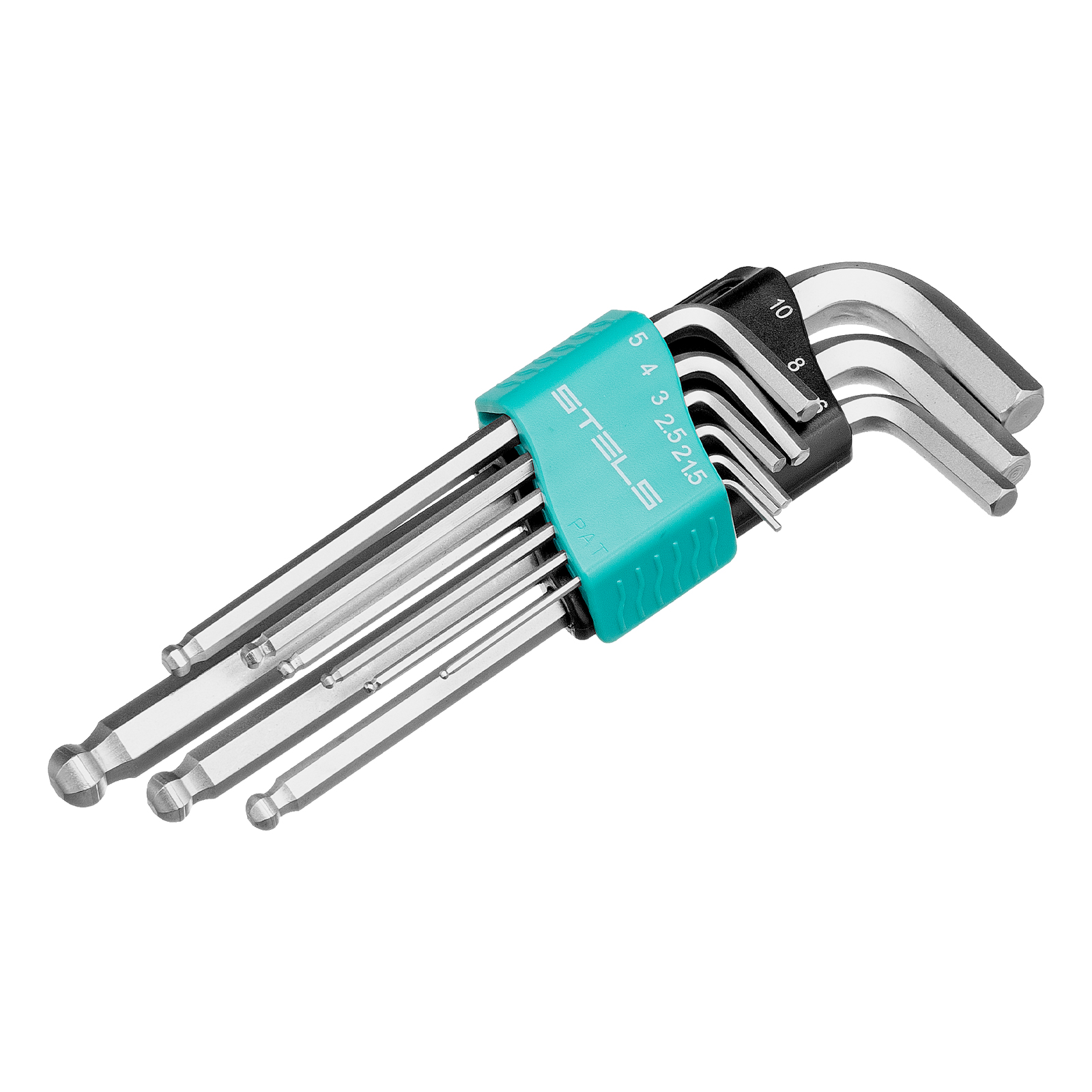 Набор инструментов, 1/2", 1/4", CrV, пластиковый кейс 98 предметов Stels