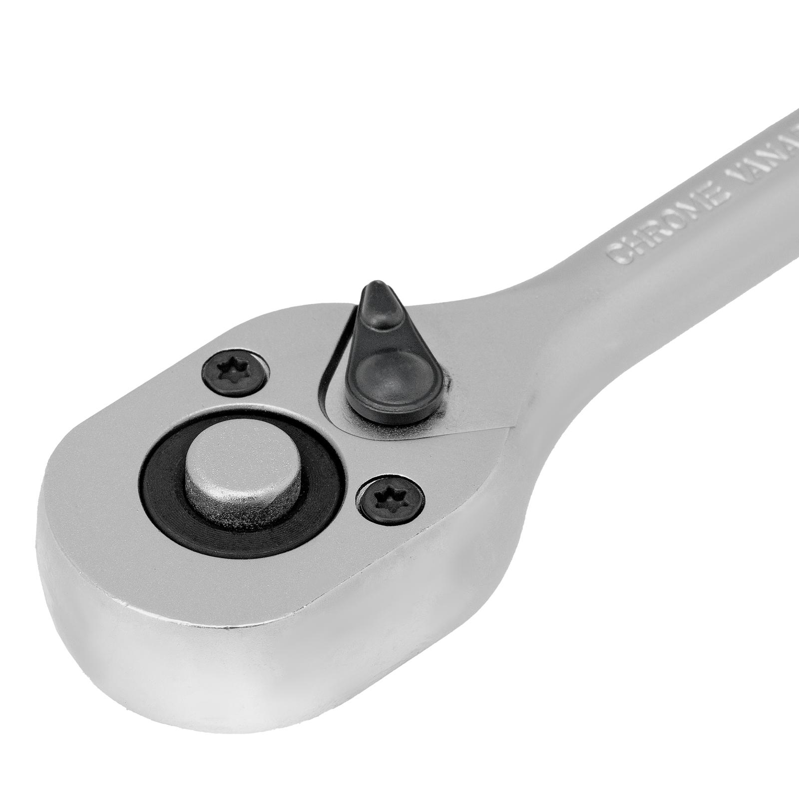 Ключ-трещотка 1/4", CrV, 72 зуба, с быстрым сбросом, матовый хром Stels