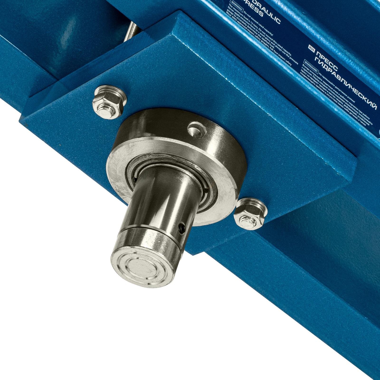 Пресс гидравлический с манометром, 12 т (комплект из 2 частей) Stels