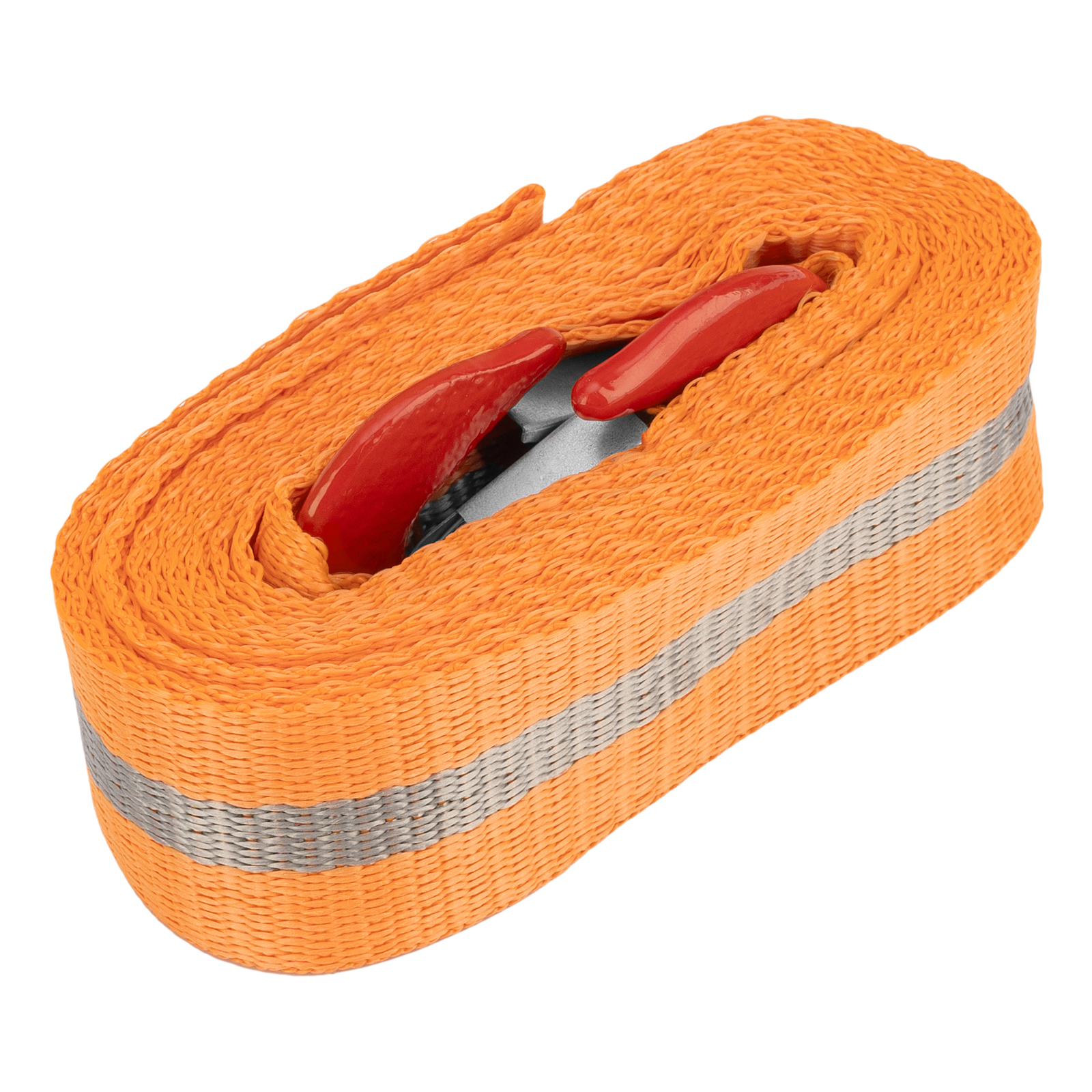 Трос буксировочный 2.5 т, 5 м, 2 крюка, пакет Stels