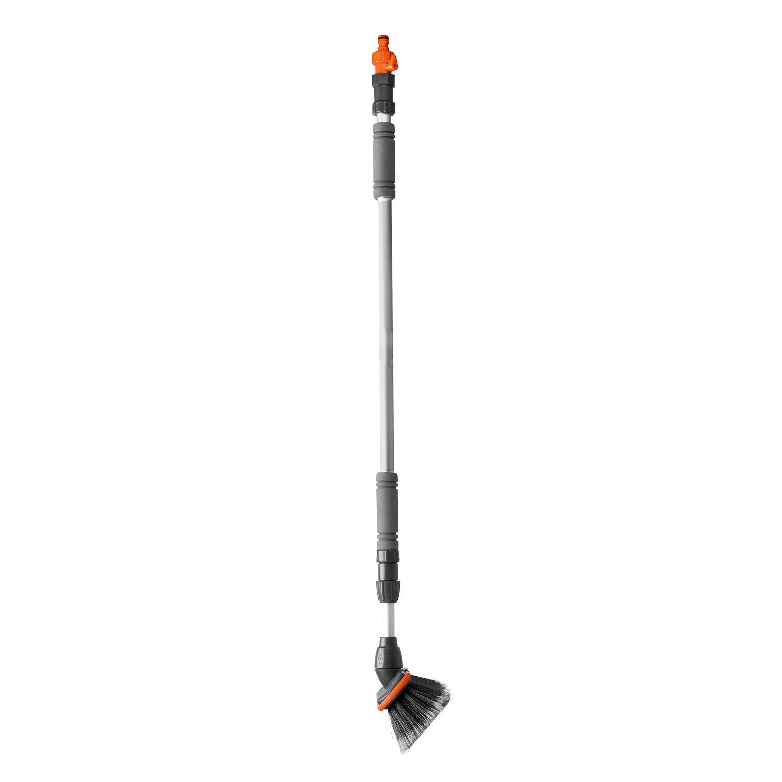 Щетка с подачей воды, телескоп. 2 части (щетка, ручка телескопическая) Stels