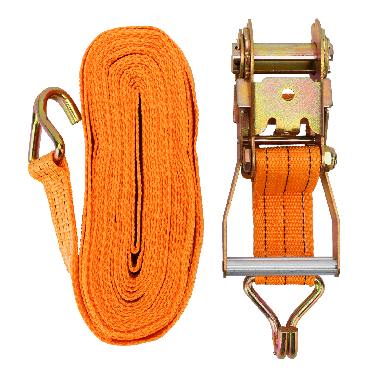 Ремень багажный с крюками 0.05 х 10 м, храповой механизм Stels