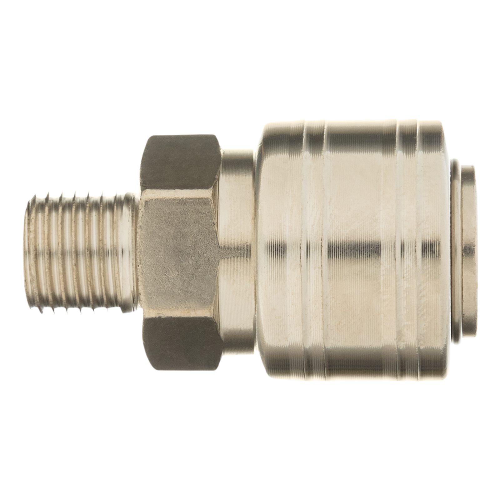 Муфта универсальная быстросъемная ("мама") 1/4, внешняя резьба, 2 шт, Stels