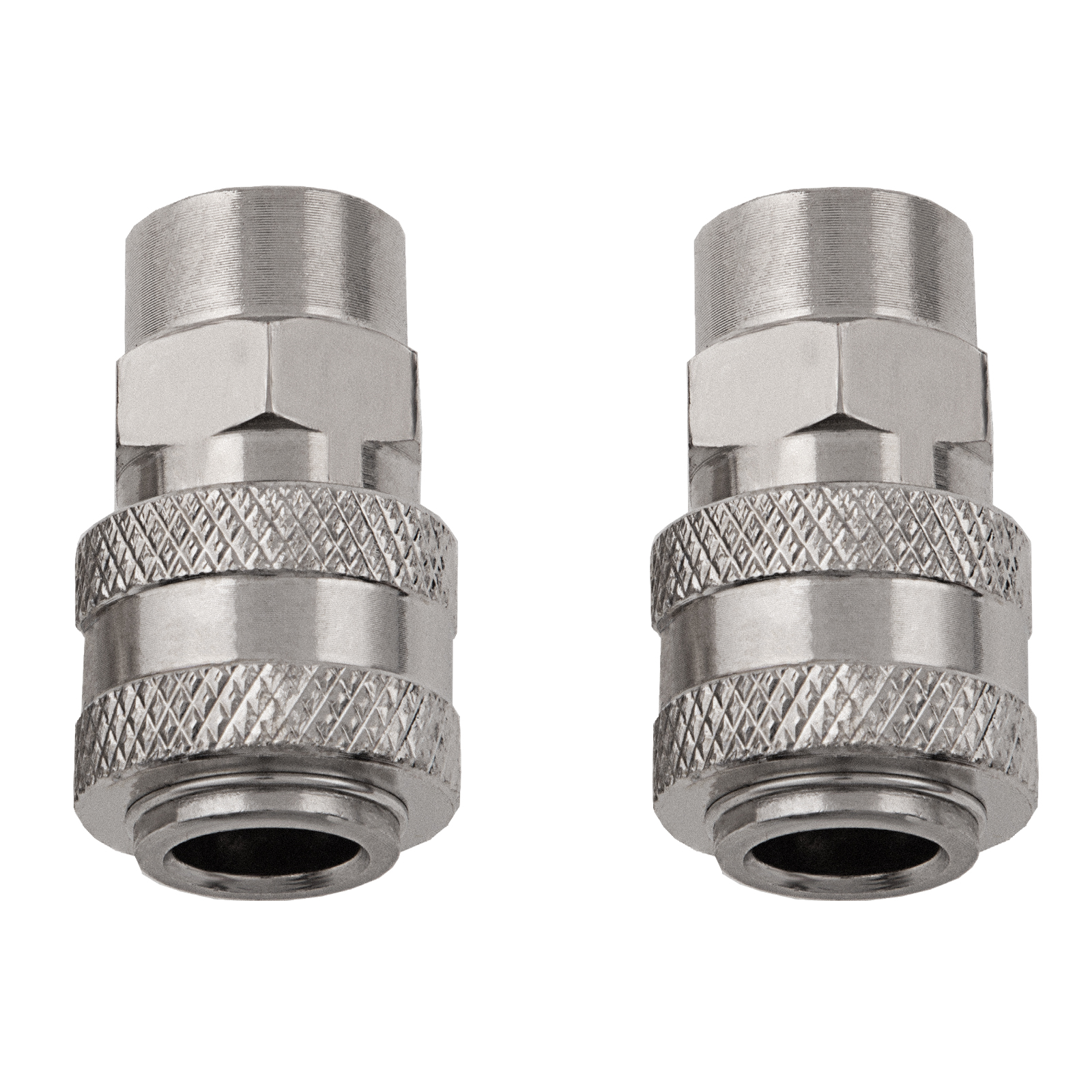 Муфта универсальная быстросъемная ("мама") 3/8, внутренняя резьба, 2 шт, Stels