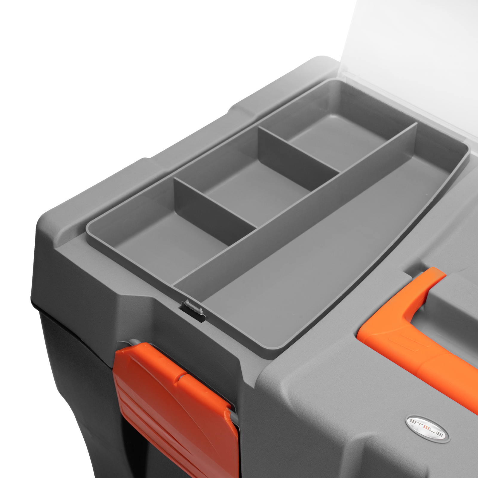 Ящик для инструмента 23", 590х300х300 мм, пластик Россия// Stels