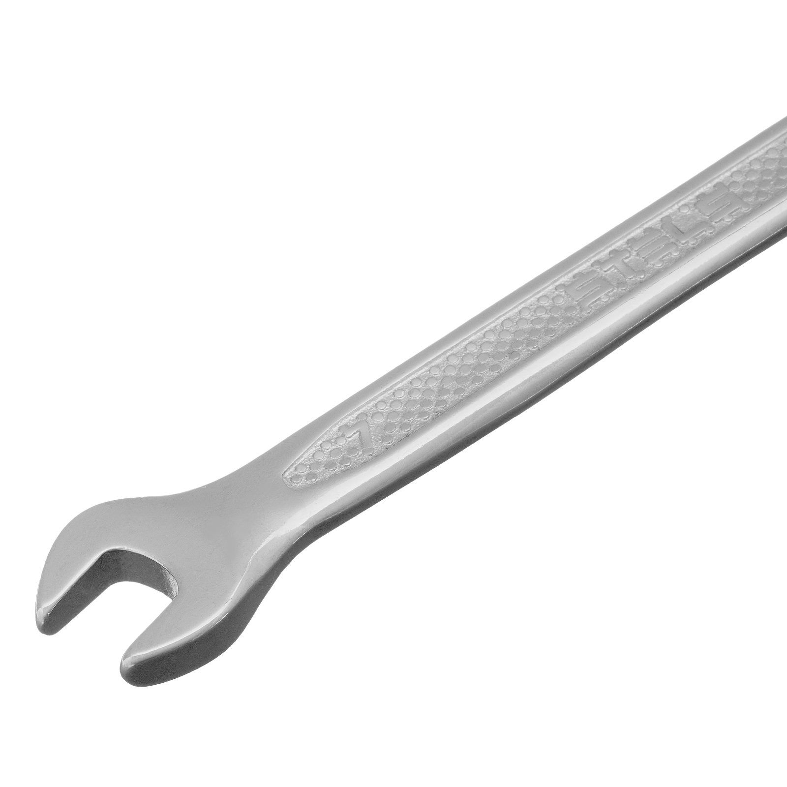 Ключ комбинированный, 7 мм, CrV, антислип Stels