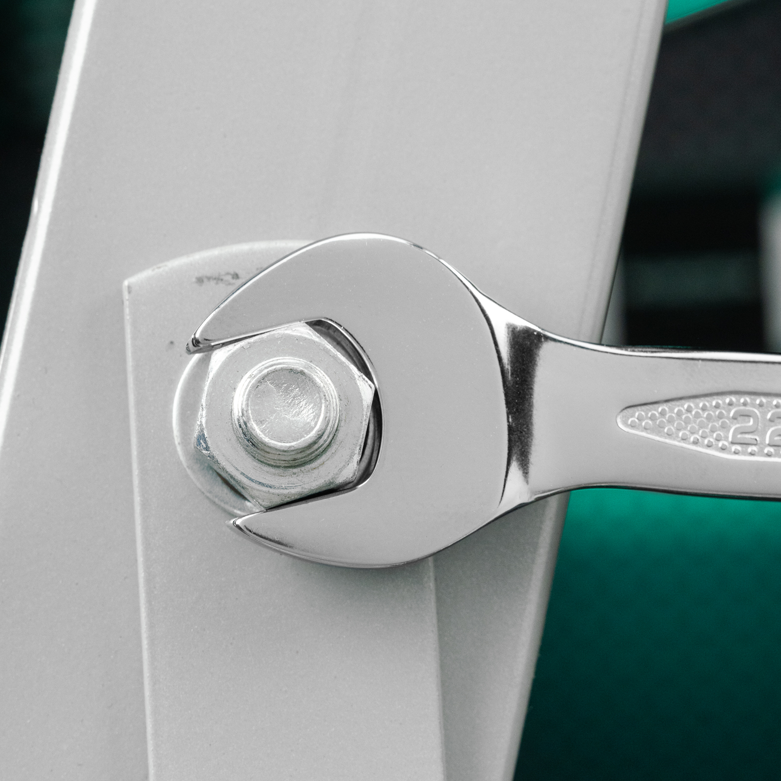 Ключ комбинированный, 22 мм, CrV, антислип Stels