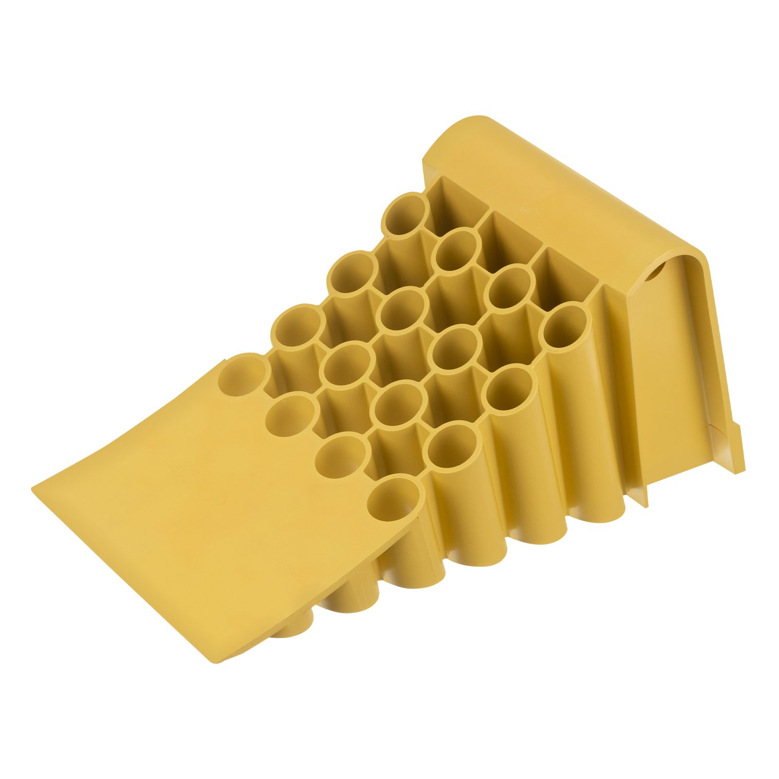 Упор противооткатный для грузового транспорта, ЖЕЛТЫЙ, 35 т, 438х200х205 мм Stels