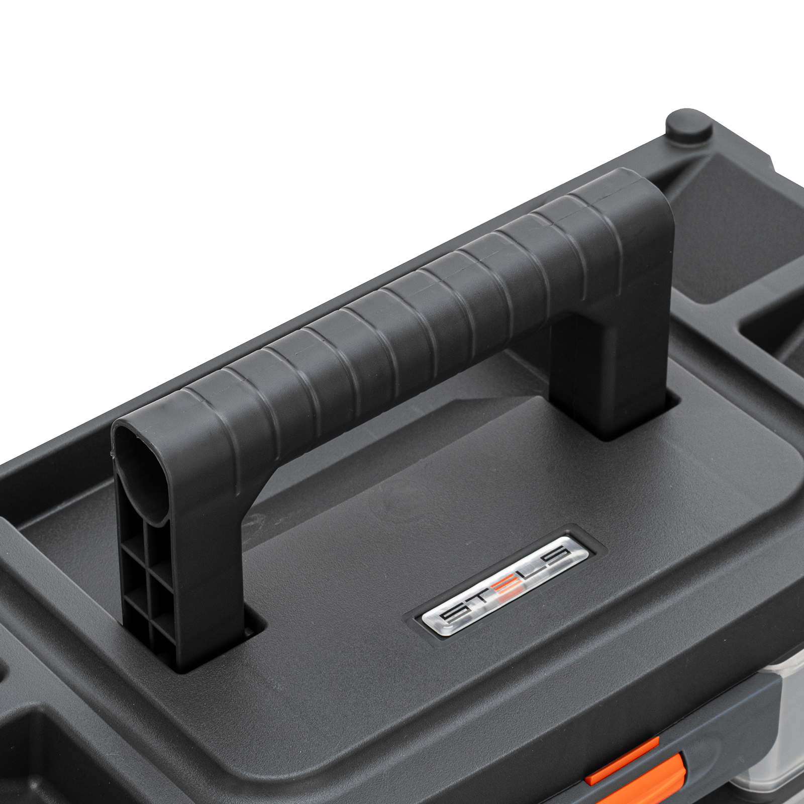 Органайзер для хранения с выдвижными лотками 310х150х260мм, 4 секции, пластик Stels