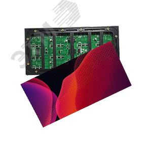 Экран светодиодный уличный 320х160 мм, 104х52 pix, SMD 1515, шаг Р3.07, 5000 Кд/м2, 3840 Hz, IP65