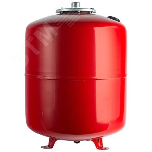 Бак расширительный на отопление 100 л. (цвет красный)