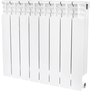 Радиатор биметаллический секционный 500/90/8 боковое подключение