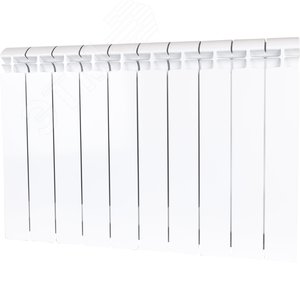 Радиатор биметаллический секционный 500/80/10 боковое подключение