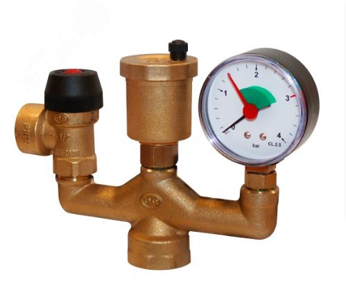 Группа безопасности котла до 50кВт (без теплоизоляции)