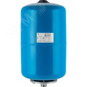 Гидроаккумулятор 20 л. вертикальный (цвет синий)