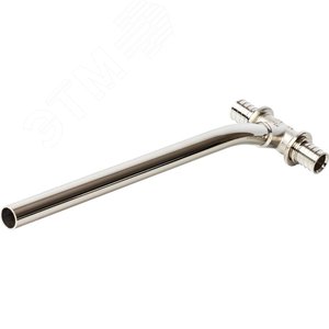 Трубка для подкл-я радиатора, Т-образная 20/250 для труб из сшитого полиэтилена аксиальный