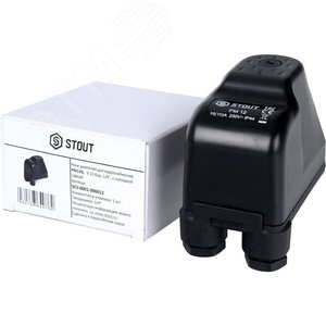 Реле давления PM12G 3-12бар 1/4 с накидной гайкой для водоснабжения