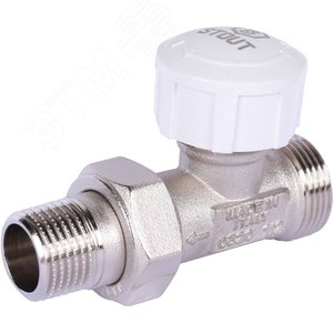 Клапан термостатический прямой, 1/2' х 3/4'ЕК