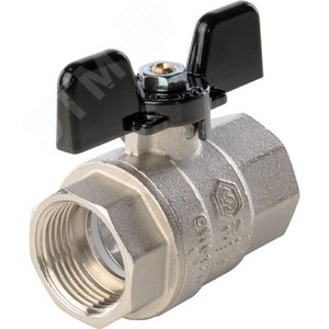 Кран шаровой 3/4' ВВ ручка бабочка