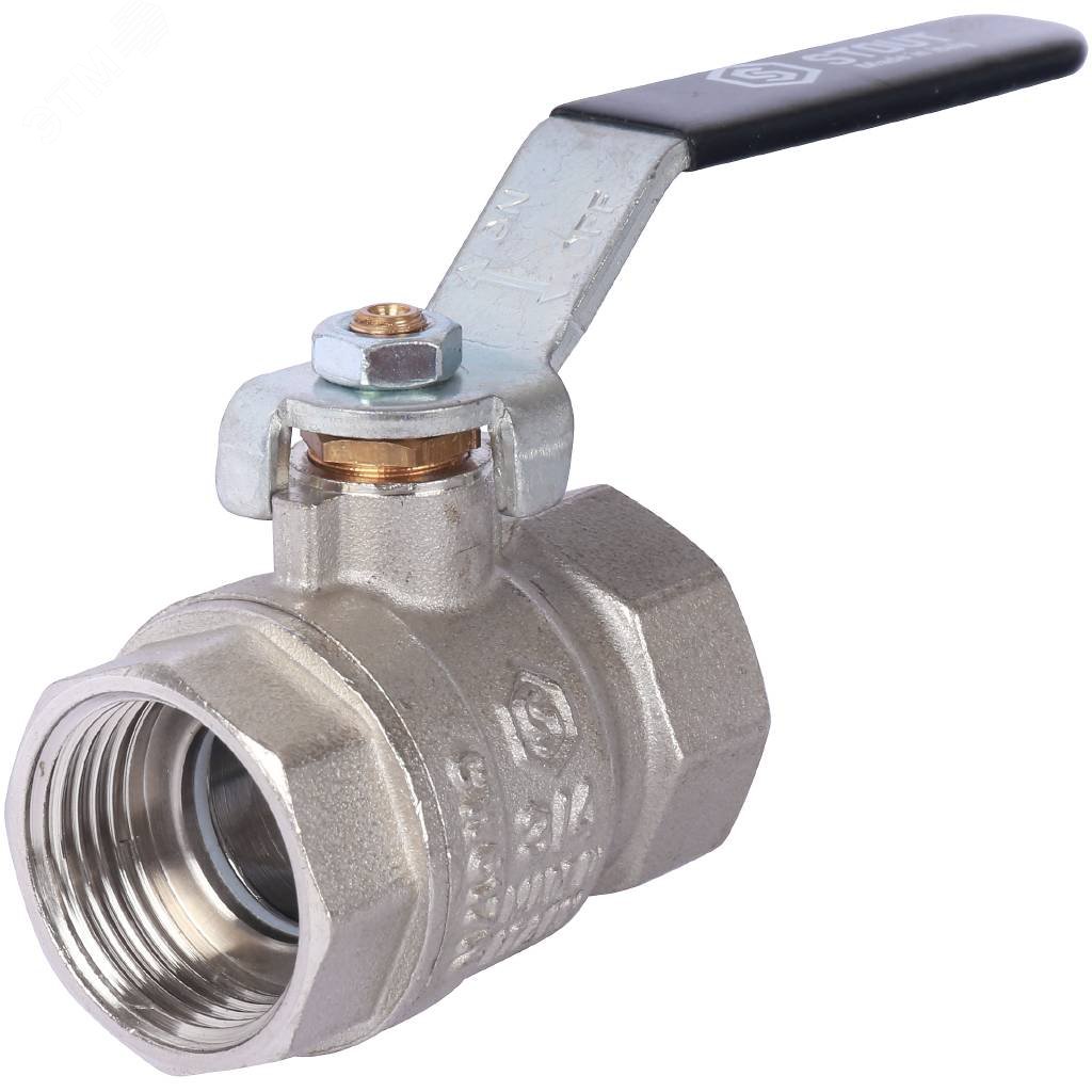 Кран шаровой стандартнопроходной 3/4' ВВ ручка рычаг