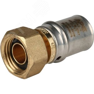 Переходник с накидной гайкой 1/2'х20 для металлопластиковых труб прессовой