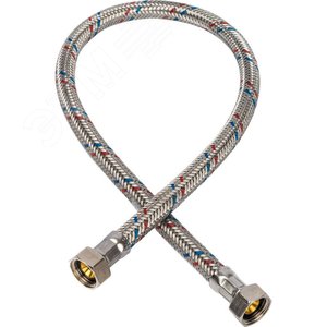 Подводка гибкая для воды 3/8' ВВ длина 60 см