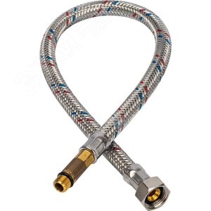 Подводка гибкая для смесителя М10 х 35 - 3/8' ВР длина 50 см