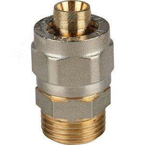 Переходник с наружной резьбой 1/2'х16 для металлопластиковых труб винтовой