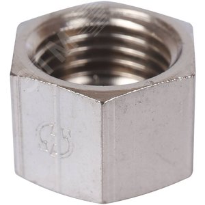 Заглушка ВР никелированная 1/4