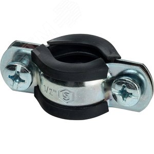 Хомут для труб с гайкой 1/2' (20-24)