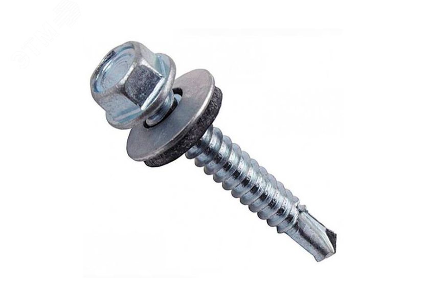 Саморез кровельный 4.8х28(29) цинк