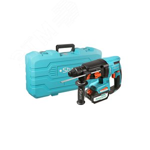 Перфоратор аккумуляторный бесщеточный 1BatterySystem в кейсе 18В 3.2Дж режима 3+1 1x4.0Ач ЗУ