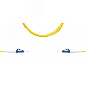 Патч-корд LC/UPC-LC/UPC 3м желтый