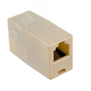 Соединитель проходной 6P4C (RJ-11)