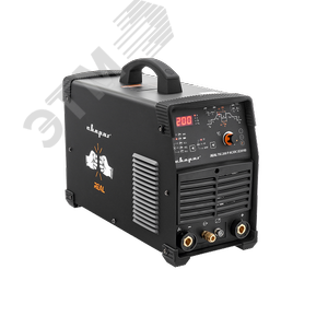 Инвертор сварочный TIG 200 P AC/DC ''REAL'' (E201B) Black (маска+педаль+перчатки)