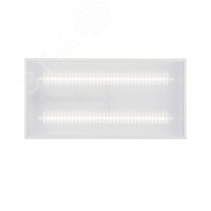 Светильник светодиодный офисный ДВО/ДПО 12Вт 595х295х40 3000K 1530Лм микропризма IP41(Люгер 3-12-Д-120-0/ПЛ/М-3К80-У41)