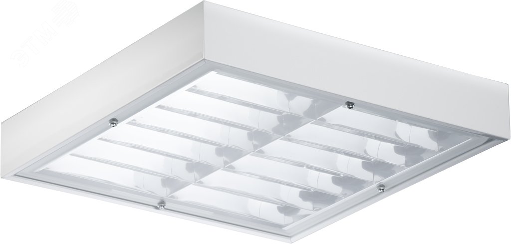 Светильник люминесцентный OWP 2x55 КЛЛ 2G11 IP54 ЭПРА зеркальная решетка