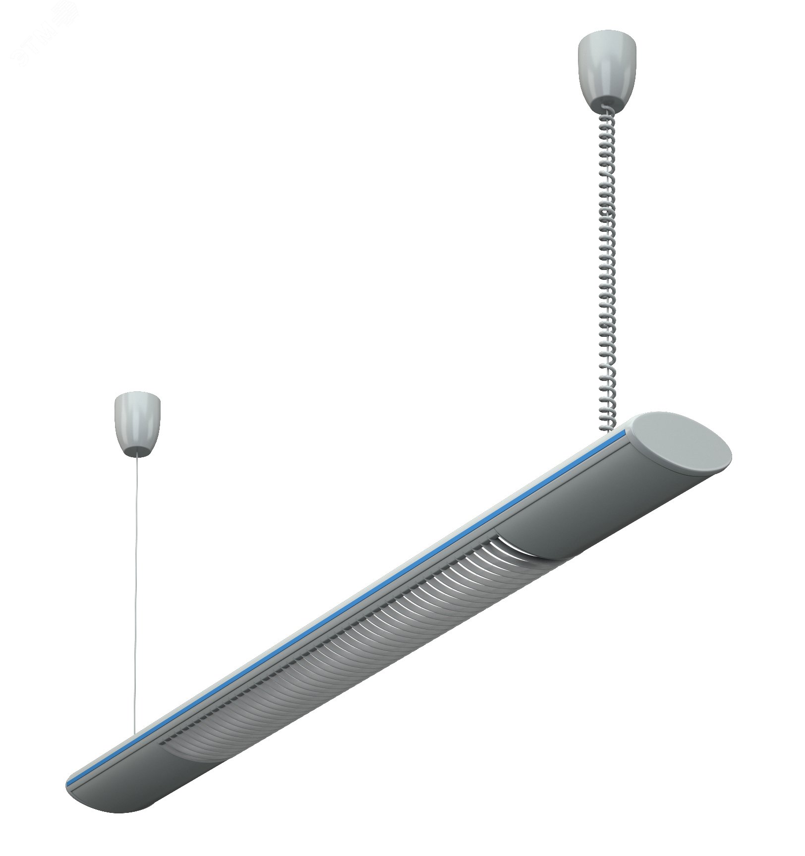 Светильник люминесцентный RIVAL 2x36 HF подвесной овальный ЭПРА