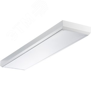 Светильник люминесцентный OPL/S 2x18 HF накладной опаловый ЭПРА