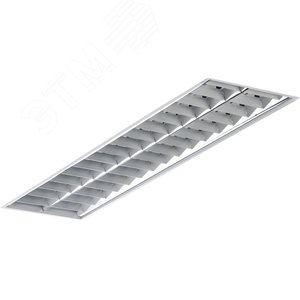 Светильник люминесцентный ARS/R 2x18 HF встраиваемый зеркальная решетка с ЭПРА